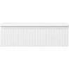 Mexen Rivel meuble de salle de bain sous-lavabo 80 cm avec plateau, 1 tiroir, rainuré, blanc mat - 91A20-08023-1-BFC01