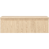 Mexen Rivel armoire de salle de bain sous-lavabo 80 cm avec plateau, 1 tiroir, rainurée, chêne - 91A20-08023-1-BFC81