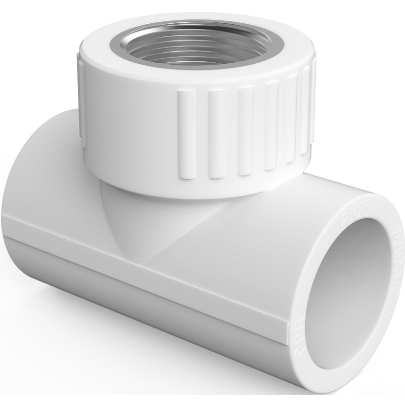 Mexen PPR té soudé pour tuyaux PPR 32 x 3/4 FI x 20 - W97332-3234F20-00