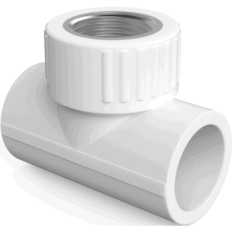 Mexen PPR té de soudure pour tuyaux 63 x 2 GW x 63 - W97332-6320F20-00