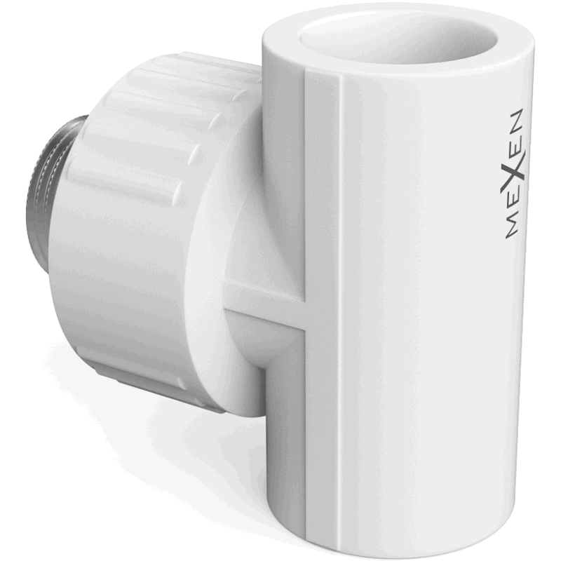 Mexen PPR tés soudé pour tuyaux 32 x 3/4 M x 32 - W97333-3234M20-00