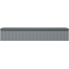 Mexen Rivel meuble de salle de bains sous lavabo 140 cm avec plateau, 1 tiroir, cannelé, graphite mat - 91A20-14023-1-BFC66