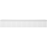 Mexen Rivel meuble de salle de bain sous lavabo 160 cm avec plateau, 1 tiroir, rainuré, blanc mat - 91A20-16023-1-BFC01