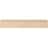 Mexen Rivel meuble de salle de bain sous-lavabo 160 cm avec plan, 1 tiroir, rainuré, chêne - 91A20-16023-1-BFC81