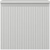 Mexen Rivel meuble de salle de bain sous lavabo 50 cm avec plateau, 1 tiroir, rainuré, gris mat - 91A20-05047-1-BFC62