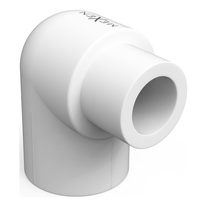 Mexen PPR coude à emboîtement 90° soudé pour tuyaux PPR 32 x 32, PN25 - W97335-3232-00