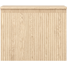 Mexen Rivel meuble de salle de bain sous lavabo 60 cm avec plateau, 1 tiroir, rainuré, chêne - 91A20-06047-1-BFC81