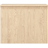Mexen Rivel meuble de salle de bain sous-vasque 60 cm avec plateau, 1 tiroir, rainuré, chêne - 91A20-06047-1-BFC81