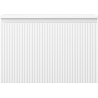 Mexen Rivel meuble de salle de bains sous lavabo 70 cm avec plateau, 1 tiroir, rainuré, blanc mat - 91A20-07047-1-BFC01