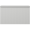 Mexen Rivel meuble de salle de bain sous lavabo 80 cm avec plateau, 1 tiroir, rainuré, gris mat - 91A20-08047-1-BFC62