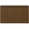 Mexen Rivel meuble de salle de bain sous lavabo 80 cm avec plateau, 1 tiroir, rainuré, noyer - 91A20-08047-1-BFC86