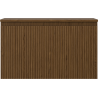 Mexen Rivel meuble de salle de bain sous-vasque 80 cm avec plateau, 1 tiroir, rainuré, noyer - 91A20-08047-1-BFC86