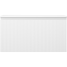 Mexen Rivel meuble de salle de bain sous lavabo 90 cm avec plateau, 1 tiroir, rainuré, blanc mat - 91A20-09047-1-BFC01