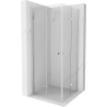 Cabine de douche pliable Mexen Lima Duo 90 x 90 cm, transparent, chrome - 856-090-090-02-00