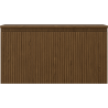 Mexen Rivel armoire de salle de bain sous-lavabo 90 cm avec plan de travail, 1 tiroir, rainurée, noyer - 91A20-09047-1-BFC86