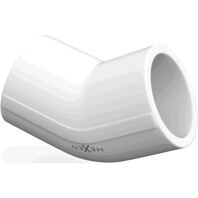 Mexen PPR coude à 45° soudé pour tuyaux PPR 32 x 32, PN20 - W97337-3232-00