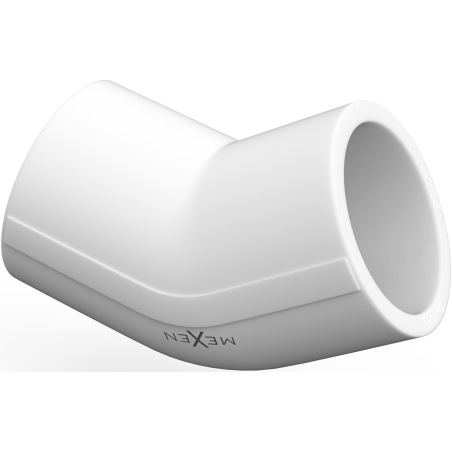 Mexen PPR coude 45° à souder pour tuyaux PPR 32 x 32, PN20 - W97337-3232-00