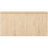 Mexen Rivel meuble de salle de bains sous lavabo 100 cm avec plateau, 1 tiroir, rainuré, chêne - 91A20-10047-1-BFC81