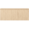 Mexen Rivel armoire de salle de bains sous-lavabo 120 cm avec plateau, 1 tiroir, rainurée, chêne - 91A20-12047-1-BFC81