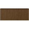 Mexen Rivel meuble de salle de bains sous lavabo 120 cm avec plateau, 1 tiroir, rainuré, noyer - 91A20-12047-1-BFC86