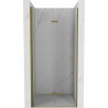 Mexen Lima portes de douche pliables 80 cm, transparentes, dorées - 856-080-000-50-00
