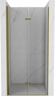 Mexen Lima portes de douche pliantes 90 cm, transparentes, dorées - 856-090-000-50-00