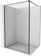 Mexen Kioto Paroi de douche Walk-in 120 x 200 cm, cadre noir 8 mm, noir - 800-120-101-70-70