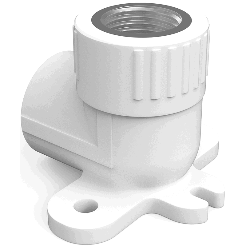 Mexen PPR coude avec support soudé pour tuyaux PPR 20 x 1/2 FF - W97340-2012F-00