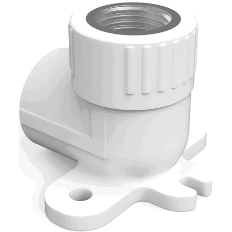 Mexen PPR coude avec support soudé pour tuyaux PPR 20 x 1/2 FF - W97340-2012F-00