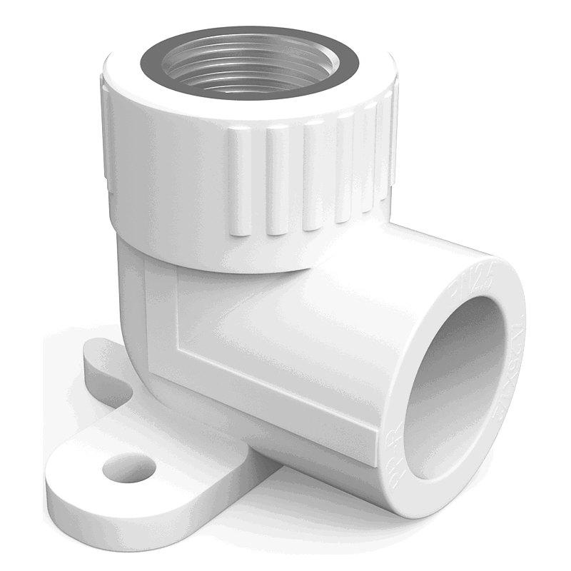 Mexen PPR coude avec support soudé pour tuyaux PPR 20 x 1/2 FF - W97340-2012F-00