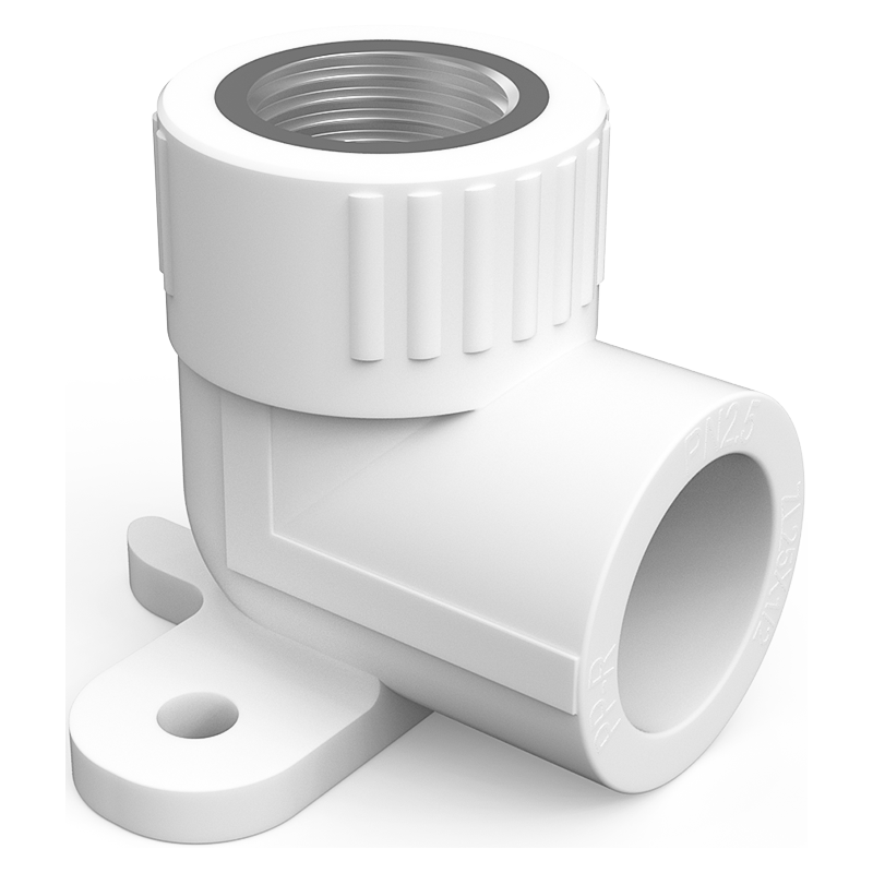 Mexen PPR coude avec support soudé pour tuyaux PPR 25 x 1/2 GF - W97340-2512F-00