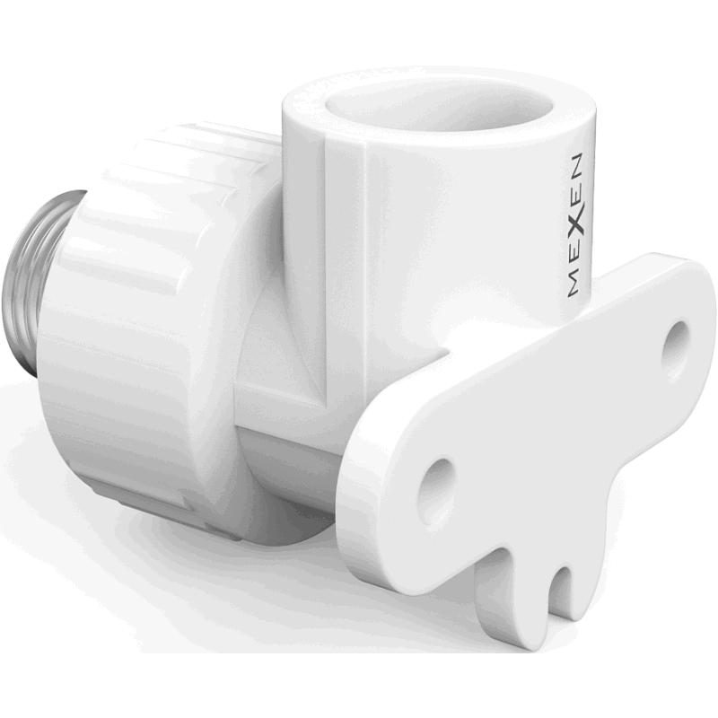 Mexen PPR coude avec support soudé pour tuyaux PPR 20 x 1/2 M - W97341-2012M-00