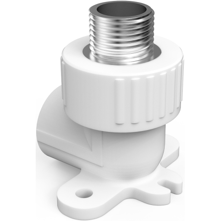 Mexen PPR coude avec support soudé pour tuyaux PPR 20 x 3/4 GZ - W97341-2034M-00