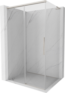 Mexen Rox L cabine de douche coulissante 120 x 90 cm, transparent, nickel brossé - 8C2L-120-090-97-00