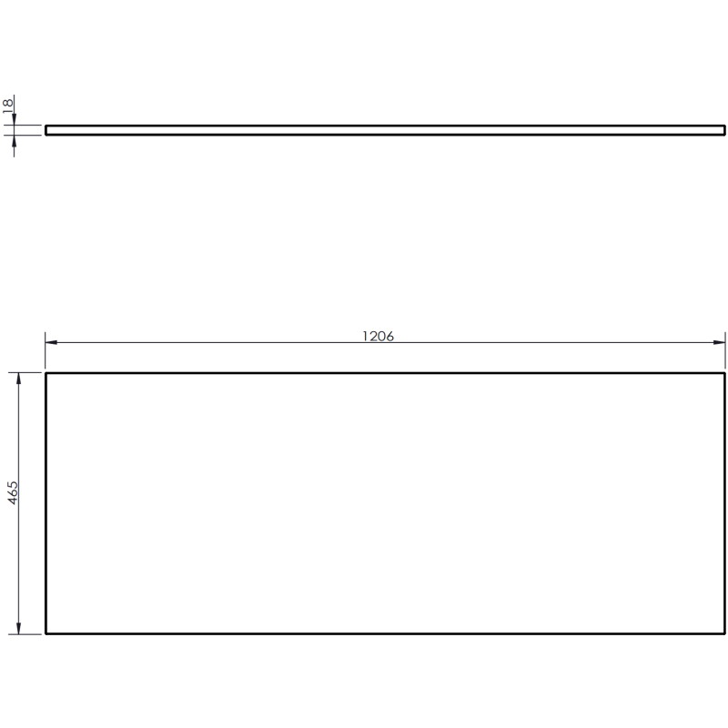 Mexen Rivel meuble sous-lavabo de salle de bain 120 cm avec plan, 2 tiroirs, rainuré, noir mat - 91A20-12047-2-BFFC71