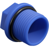 Mexen PPR bouchon court pour test 3/4 Mâle bleu - W97343-34-00