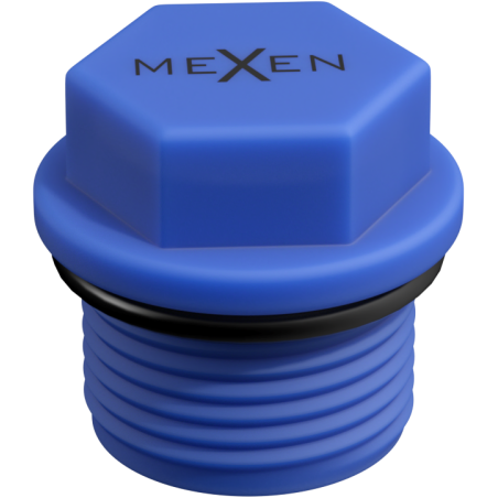 Mexen PPR bouchon court pour test 3/4 Mâle bleu - W97343-34-00