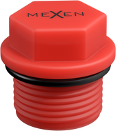 Mexen PPR bouchon court pour échantillons 3/4 GZ rouge - W97343-34-01