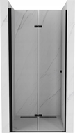 Mexen Lima porte de douche pliante 80 cm, transparent, noir - 856-080-000-70-00
