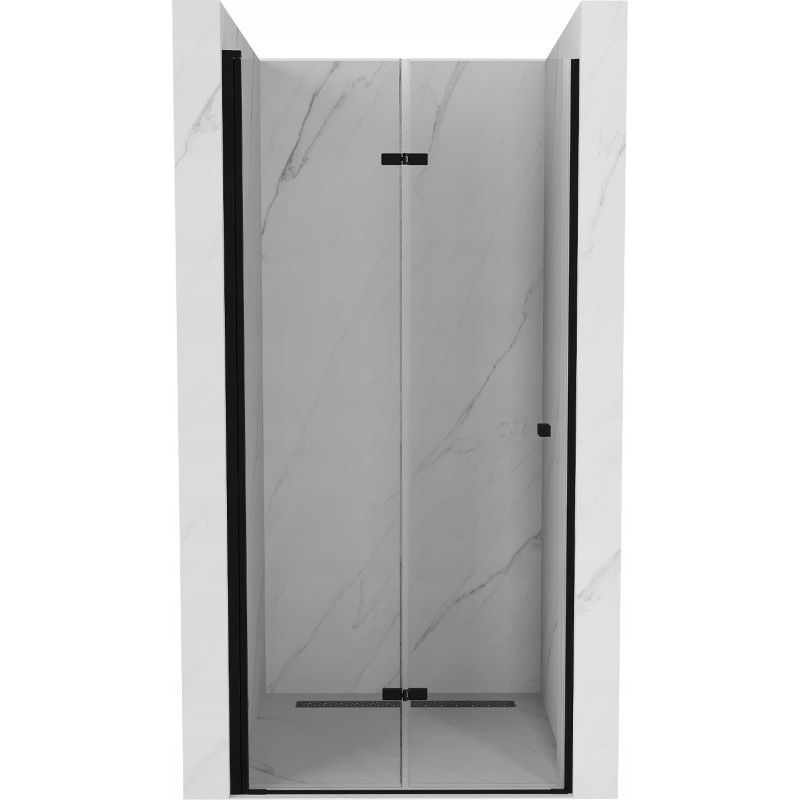 Mexen Lima porte de douche pliante 100 cm, transparent, noir - 856-100-000-70-00