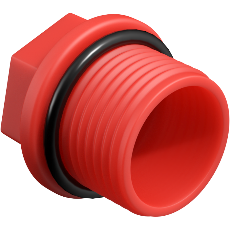 Mexen PPR bouchon court d'essai 1 GZ rouge - W97343-10-01