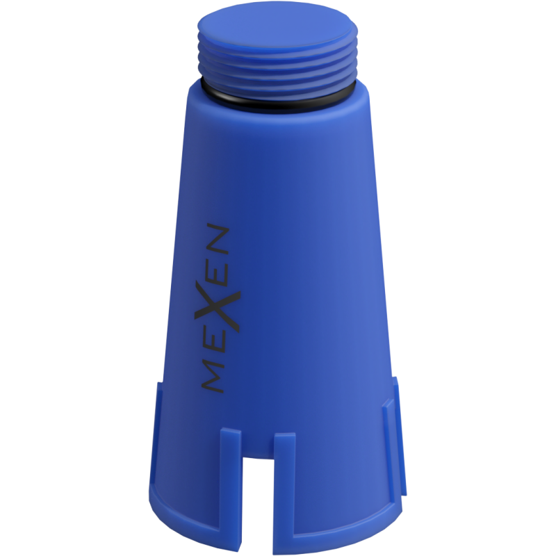 Mexen PPR bouchon d'essai long 1/2 GZ bleu - W97344-12-00