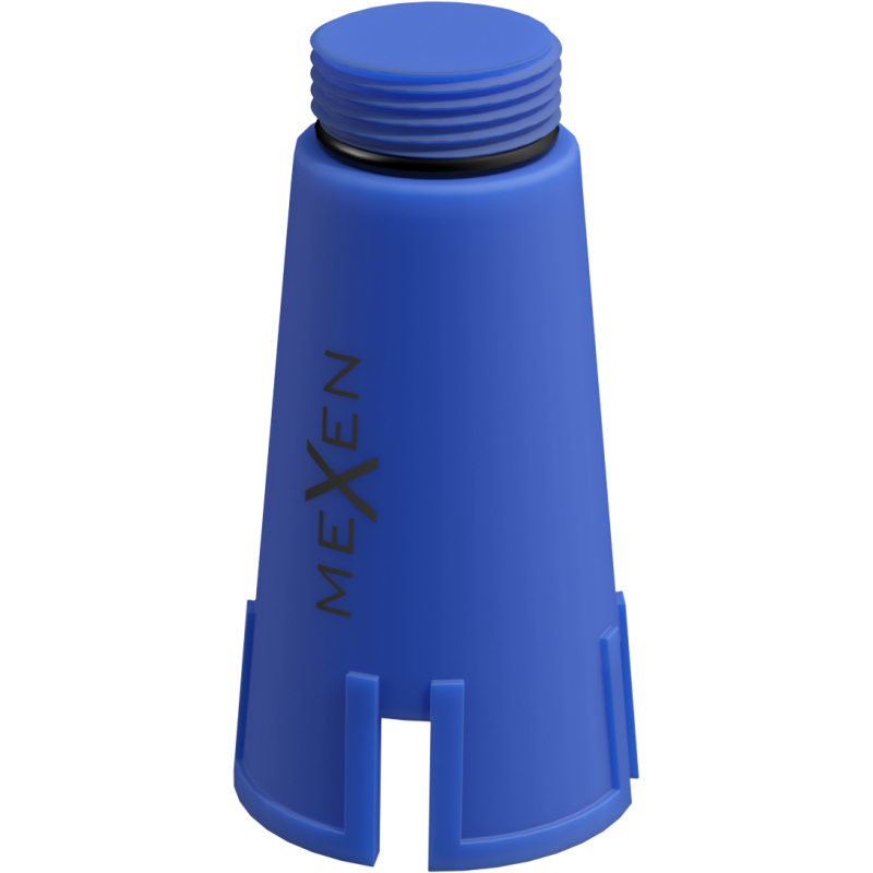 Mexen PPR bouchon long pour échantillons 1/2 GZ bleu - W97344-12-00
