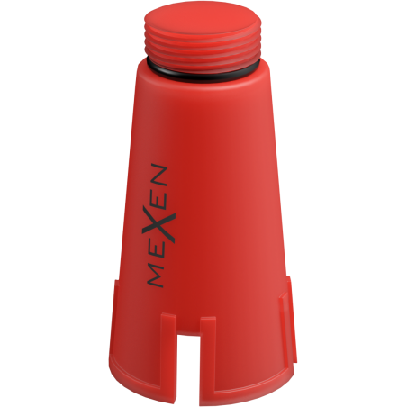 Mexen PPR bouchon long pour essais 1/2 GZ rouge - W97344-12-01