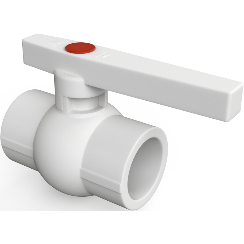 Mexen PPR vanne à bille PP soudée aux tuyaux PPR 63 x 63 - W97349-63-00