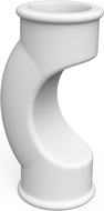 Mexen PPR court raccord soudé pour tuyaux PPR 32 x 32, PN20 - W97351-32-00