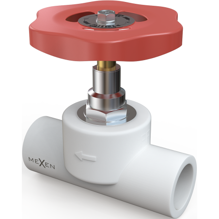 Mexen PPR vanne à clapet soudée pour tuyaux PPR 40 x 40 - W97352-40-00