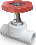 Mexen PPR vanne à clapet soudée pour tuyaux PPR 50 x 50 - W97352-50-00