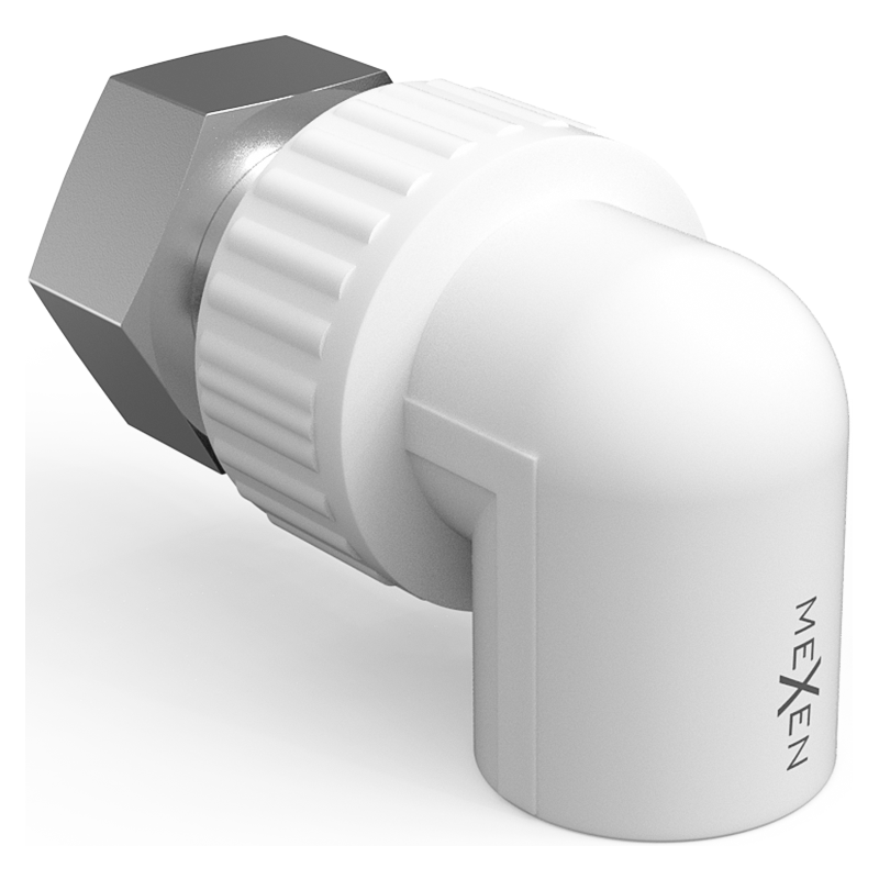 Mexen PPR coude avec demi-jonction soudé pour tuyaux PPR 20 x 1/2 GW - W97353-2012F-00