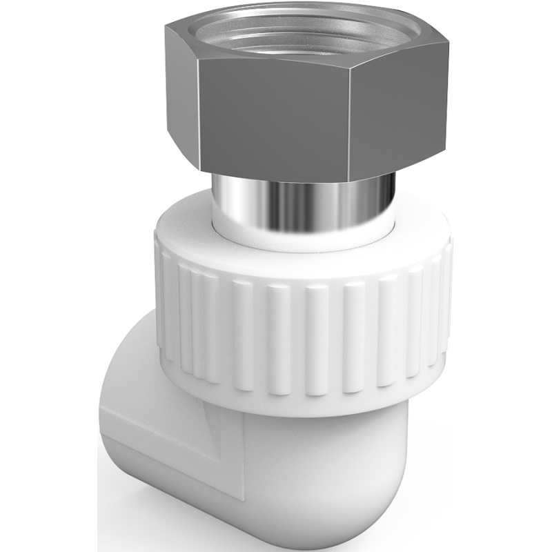 Mexen PPR coude avec demi-raccord fileté soudé pour tuyaux PPR 25 x 1/2 GW - W97353-2512F-00